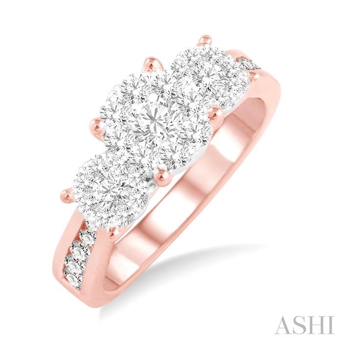 PAST PRESENT & FUTURE LOVEBRIGHT ESSENTIAL DIAMOND RING