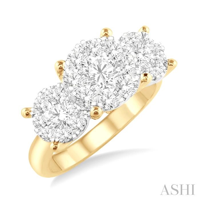 PAST PRESENT & FUTURE LOVEBRIGHT ESSENTIAL DIAMOND ENGAGEMENT RING