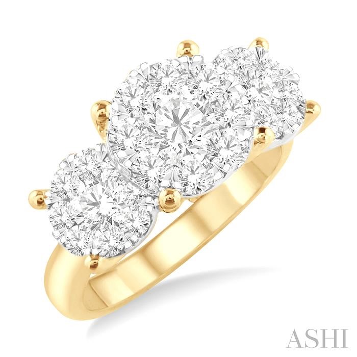 PAST PRESENT & FUTURE LOVEBRIGHT ESSENTIAL DIAMOND ENGAGEMENT RING