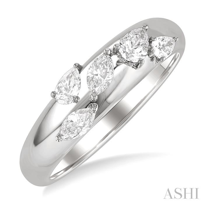 Mixed Shape Diamond Fashion Band