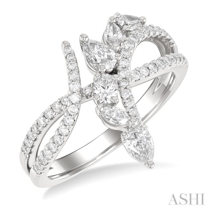Mixed Shape Diamond Fashion Ring
