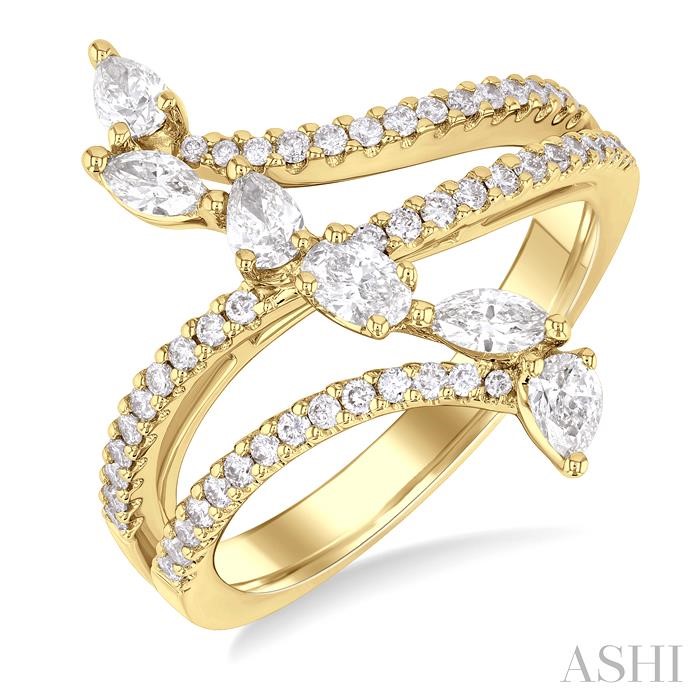 Mixed Shape Diamond Fashion Ring