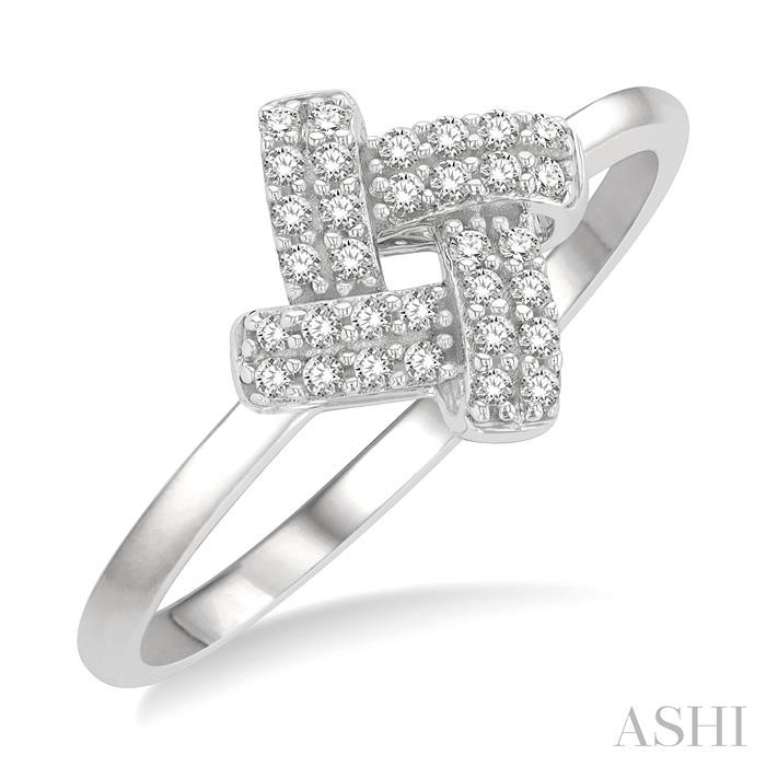 KNOT PETITE DIAMOND FASHION RING