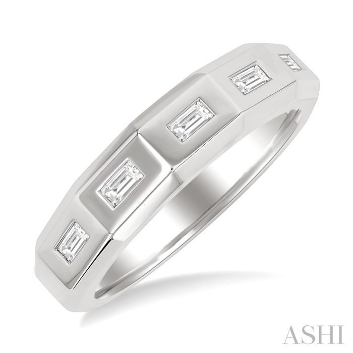 Baguette Diamond Fashion Band