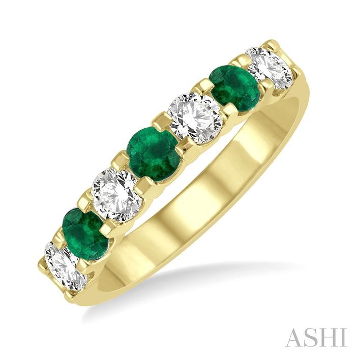 7 ALTERNATE GEMSTONE & DIAMOND WEDDING BAND