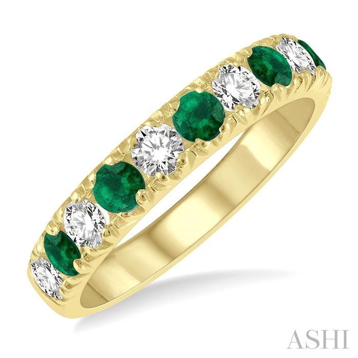 11 ALTERNATE GEMSTONE & DIAMOND WEDDING BAND