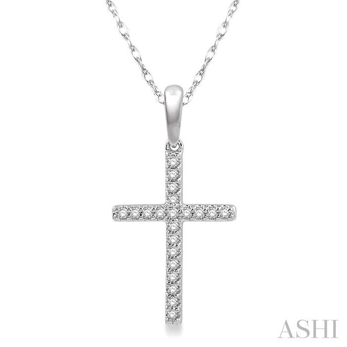 CROSS PETITE DIAMOND PENDANT