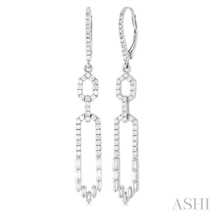 DIAMOND FASHION LONG EARRINGS