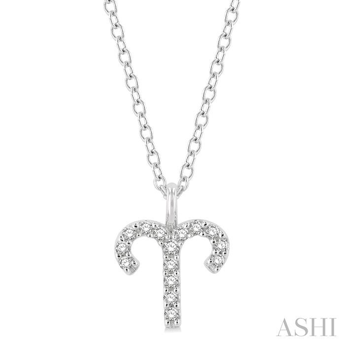 ARIES ZODIAC DIAMOND PENDANT