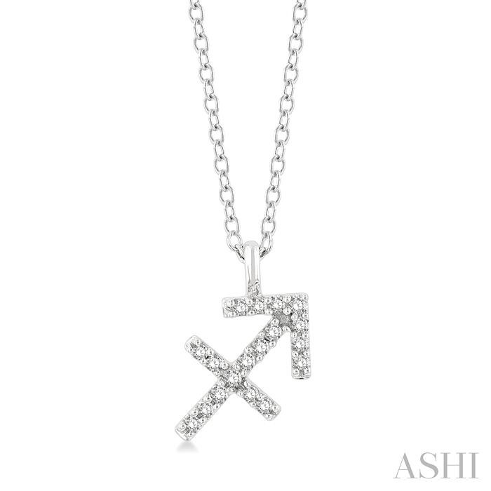 SAGITTARIUS ZODIAC DIAMOND PENDANT