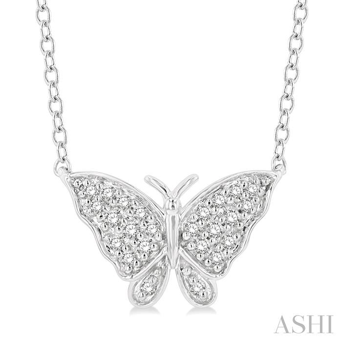 BUTTERFLY PETITE DIAMOND FASHION PENDANT