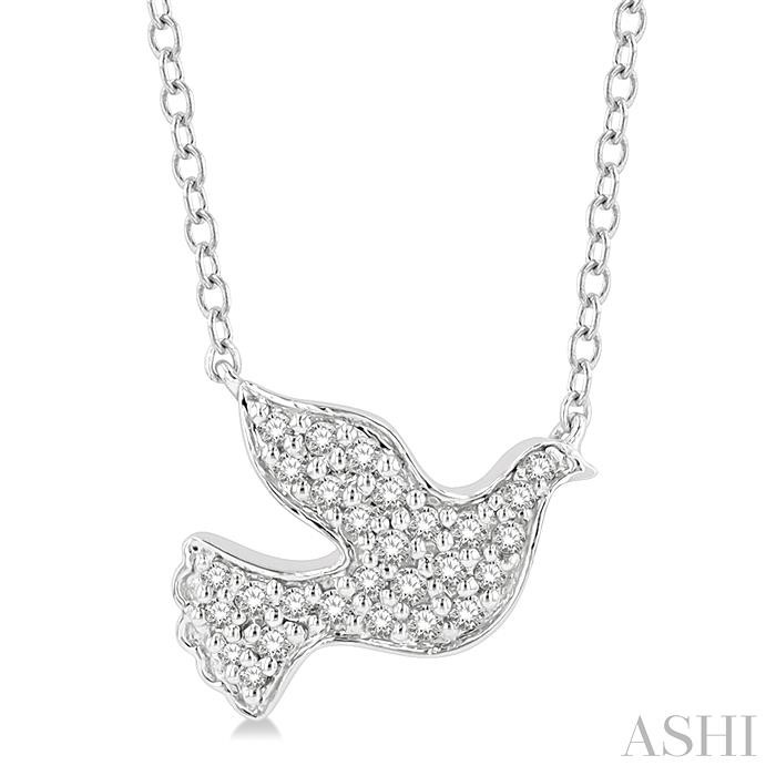 DOVE PETITE DIAMOND FASHION PENDANT