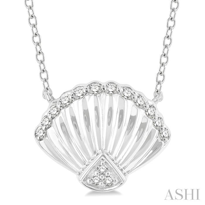 SEASHELL PETITE DIAMOND FASHION PENDANT