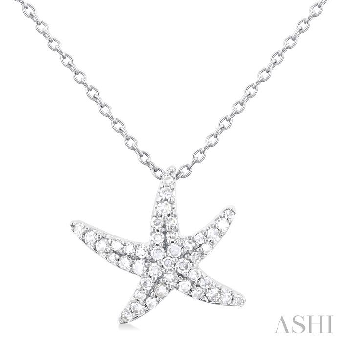 STARFISH PETITE DIAMOND FASHION PENDANT