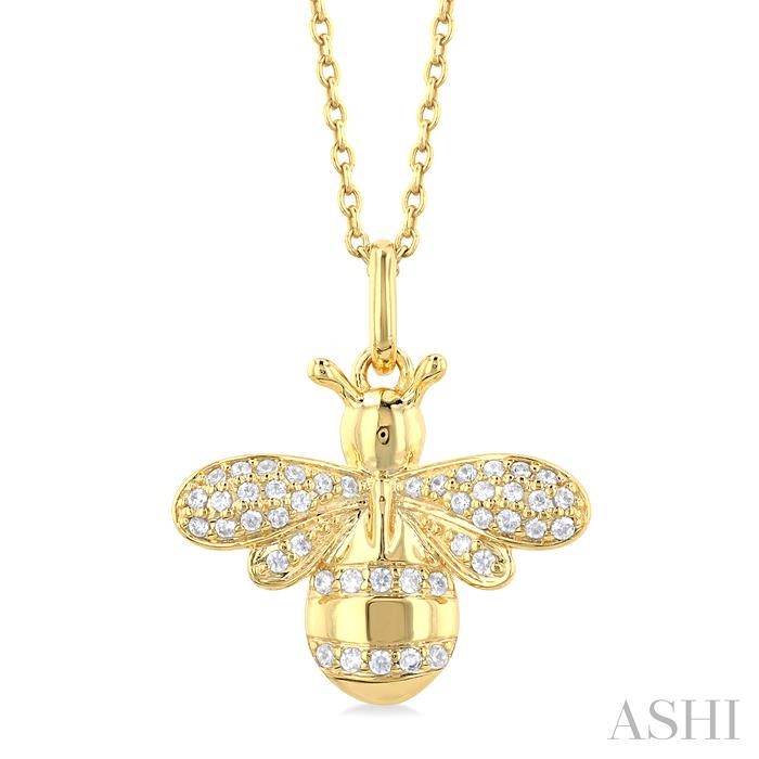 BUMBLE BEE PETITE DIAMOND FASHION PENDANT