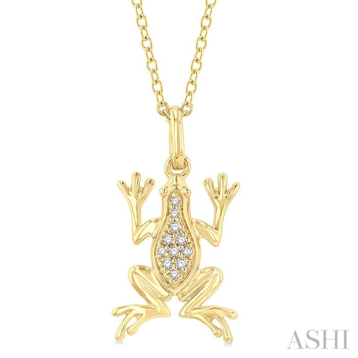 FROG PETITE DIAMOND FASHION PENDANT