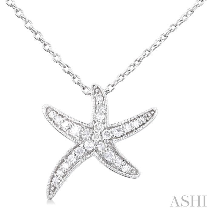 STARFISH PETITE DIAMOND FASHION PENDANT