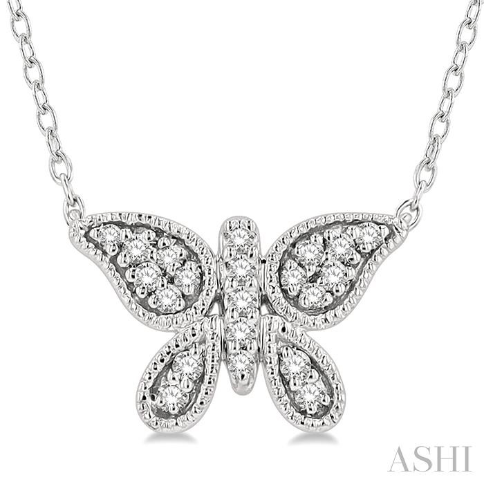 BUTTERFLY PETITE DIAMOND FASHION PENDANT