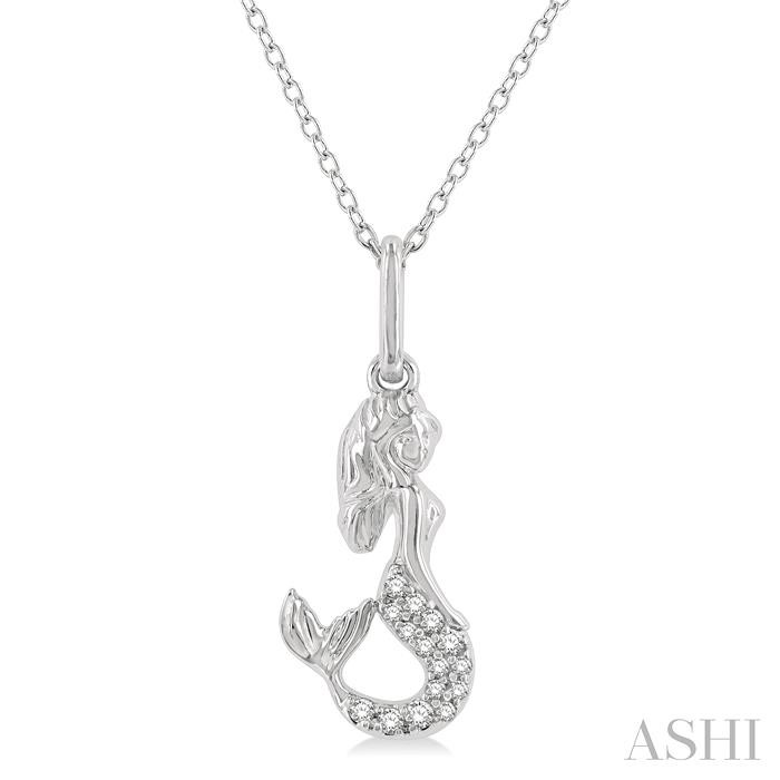 MERMAID PETITE DIAMOND FASHION PENDANT