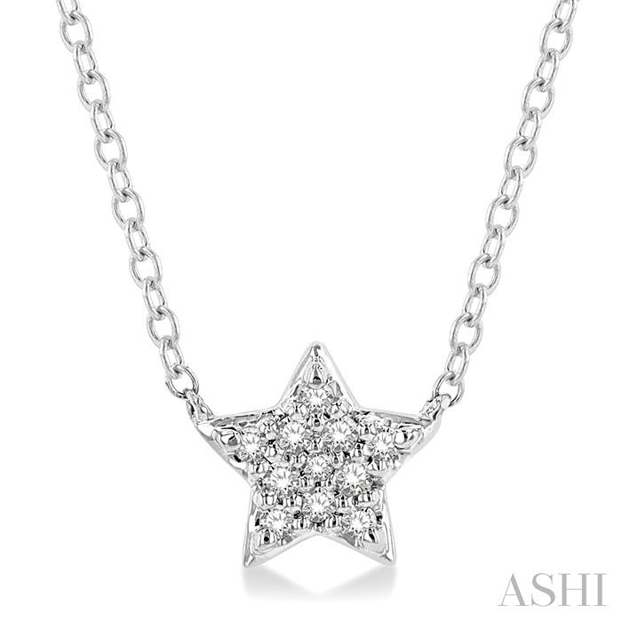 STAR PETITE DIAMOND FASHION PENDANT