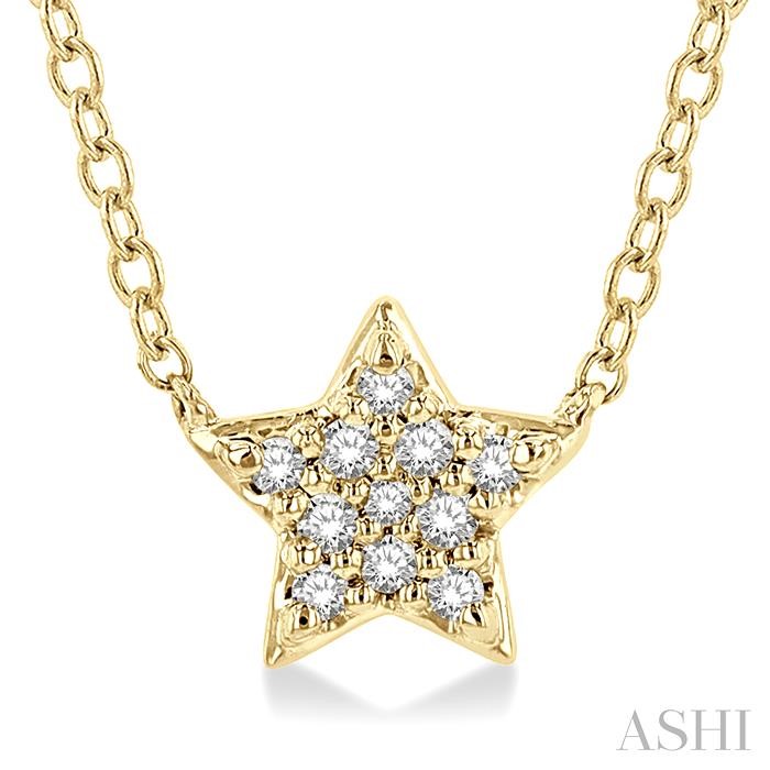 STAR PETITE DIAMOND FASHION PENDANT