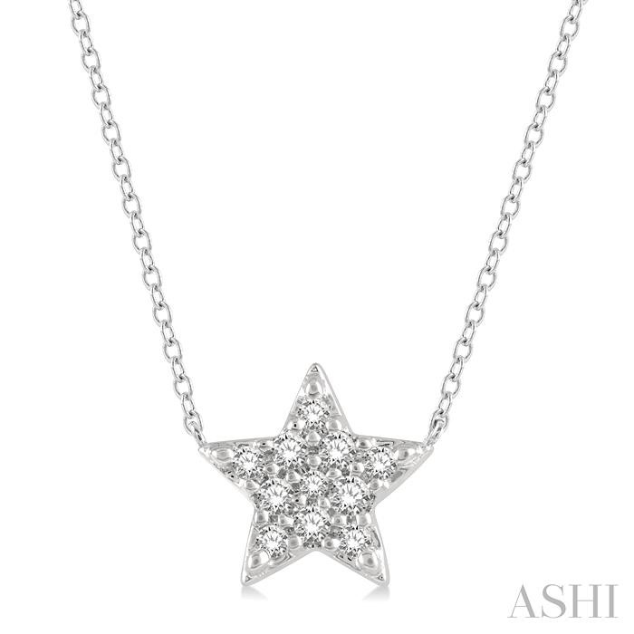 STAR PETITE DIAMOND FASHION PENDANT