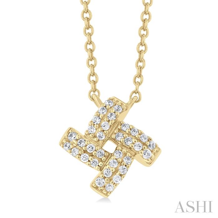 KNOT PETITE DIAMOND FASHION PENDANT