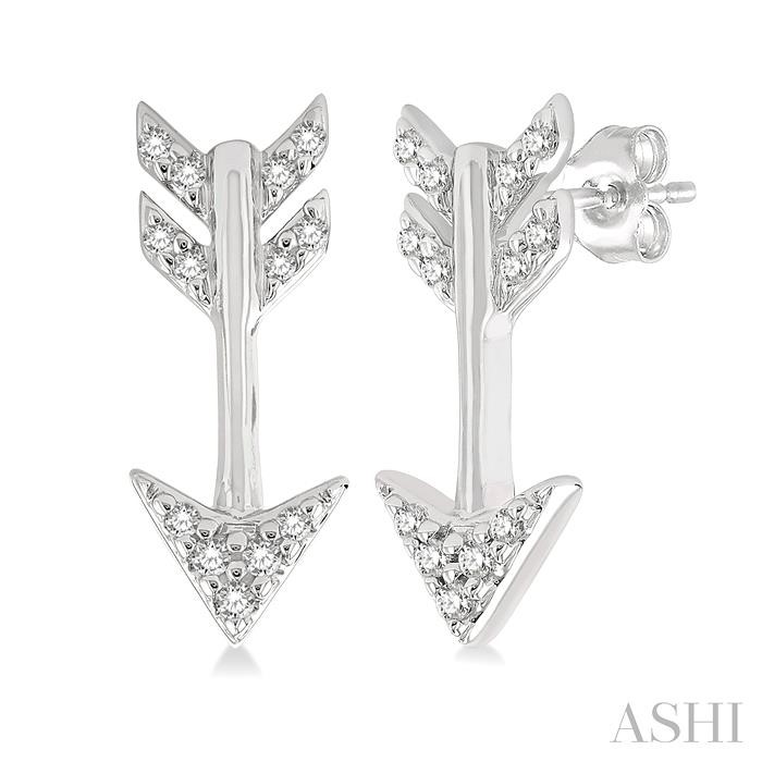 ARROW PETITE DIAMOND FASHION EARRINGS