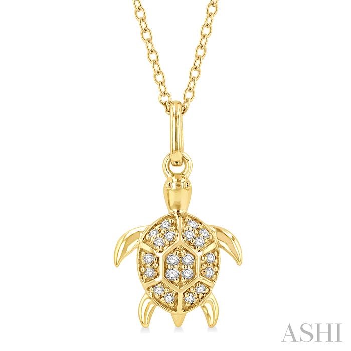 TURTLE PETITE DIAMOND FASHION PENDANT