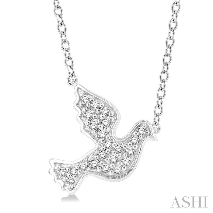 DOVE PETITE DIAMOND FASHION PENDANT