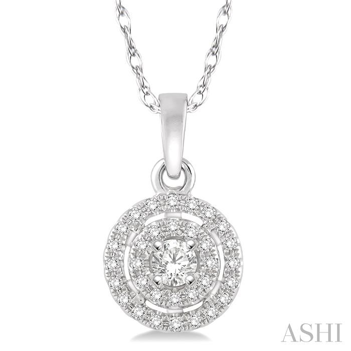 HALO DIAMOND FASHION PENDANT