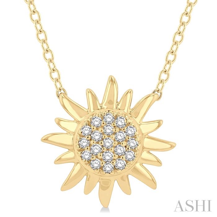 SUN PETITE DIAMOND FASHION PENDANT