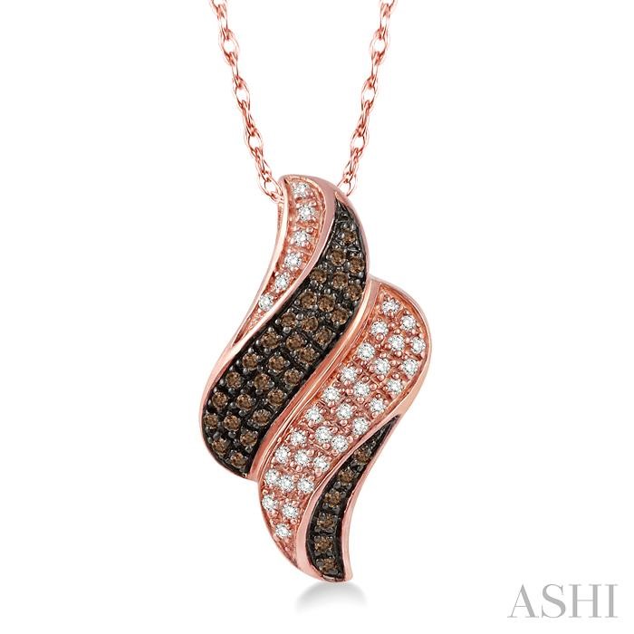 CHAMPAGNE DIAMOND FASHION PENDANT