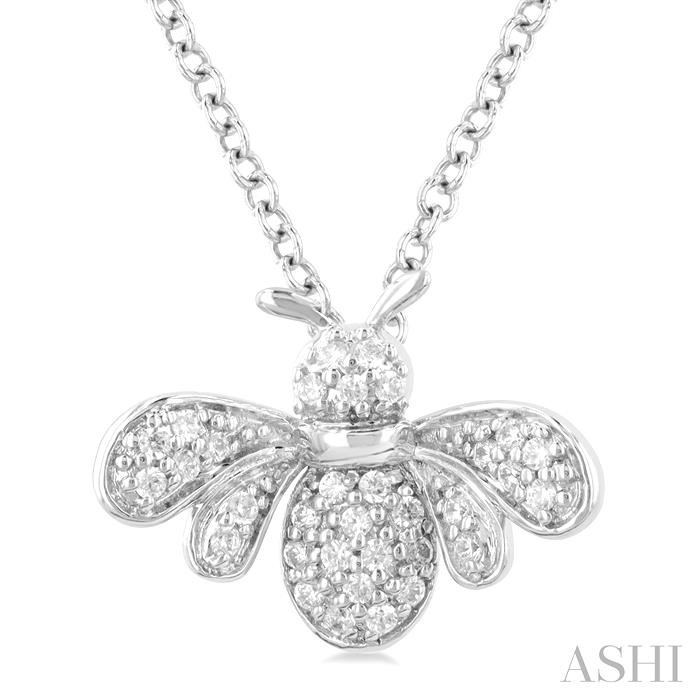 BUMBLE BEE PETITE DIAMOND FASHION PENDANT