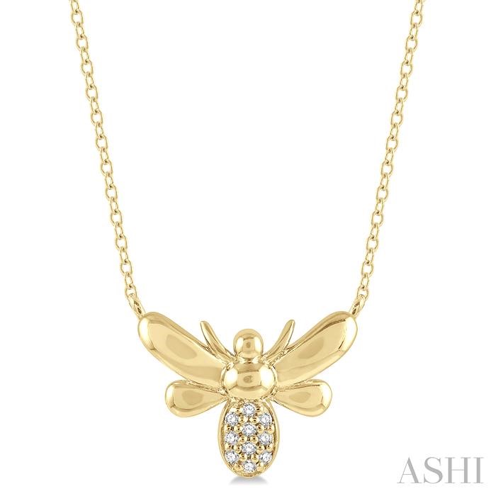 BUMBLE BEE PETITE DIAMOND FASHION PENDANT