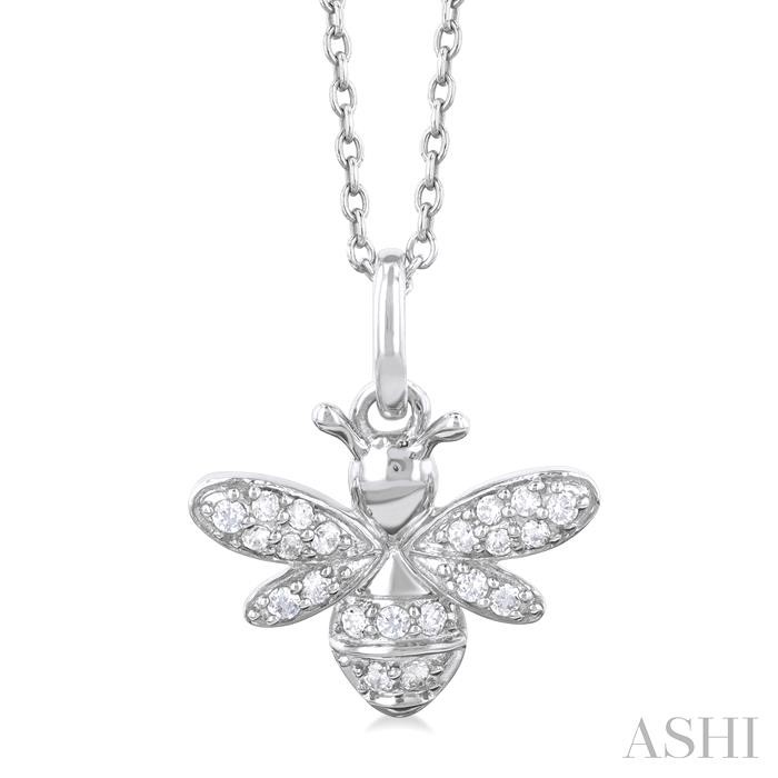 BUMBLE BEE PETITE DIAMOND FASHION PENDANT