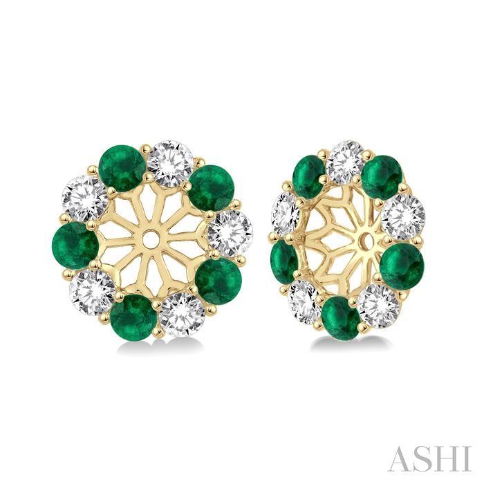 GEMSTONE & DIAMOND EARRINGS JACKET