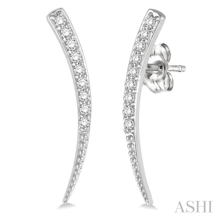 DIAMOND FASHION EAR CLIMBERS