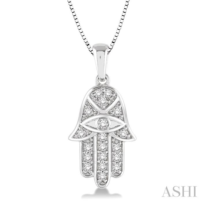 HAMSA DIAMOND PENDANT