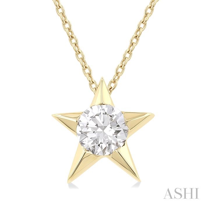 Star Diamond Fashion Pendant