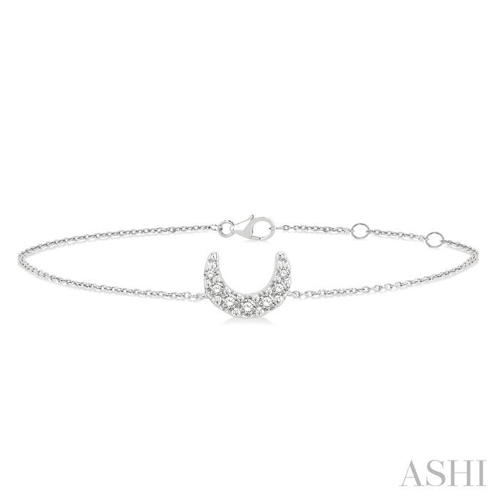 Moon Petite Diamond Fashion Chain Bracelet