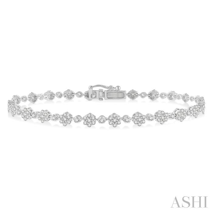 FLOWER DIAMOND BRACELET