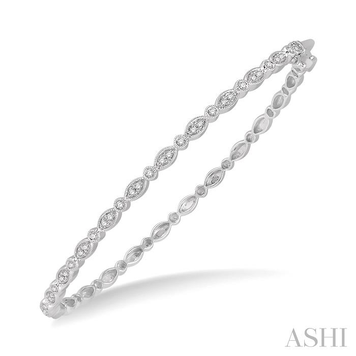 STACKABLE DIAMOND BANGLE