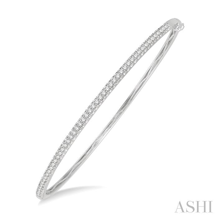 STACKABLE DIAMOND BANGLE