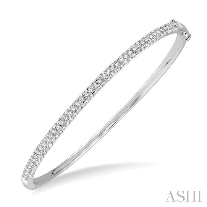 STACKABLE DIAMOND BANGLE