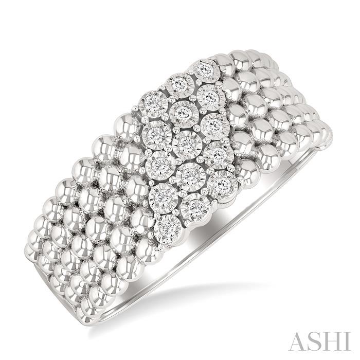 Bold Bead Diamond Fashion Ring
