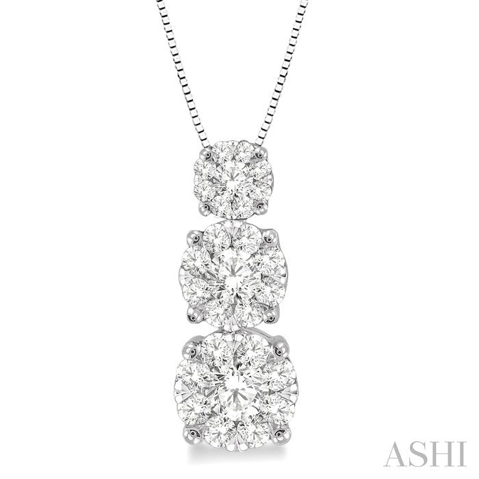 PAST PRESENT & FUTURE LOVEBRIGHT ESSENTIAL DIAMOND PENDANT