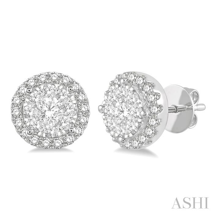 HALO LOVEBRIGHT ESSENTIAL DIAMOND EARRINGS