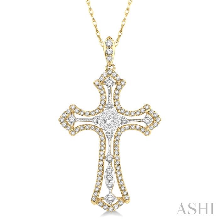 CROSS LOVEBRIGHT DIAMOND FASHION PENDANT