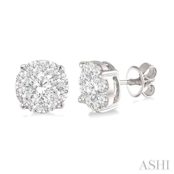 LOVEBRIGHT ESSENTIAL DIAMOND STUD EARRINGS